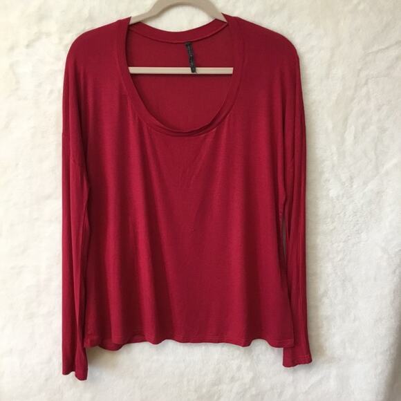 Riller & Fount Red Long Sleeve Top - Picture 2 of 12